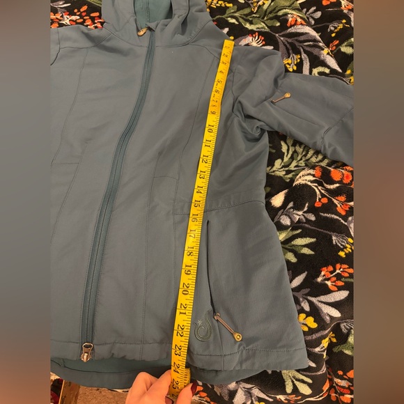 Isis Teal Wind/ Water Resistant Lightweight Jacket for Women - Picture 9 of 12